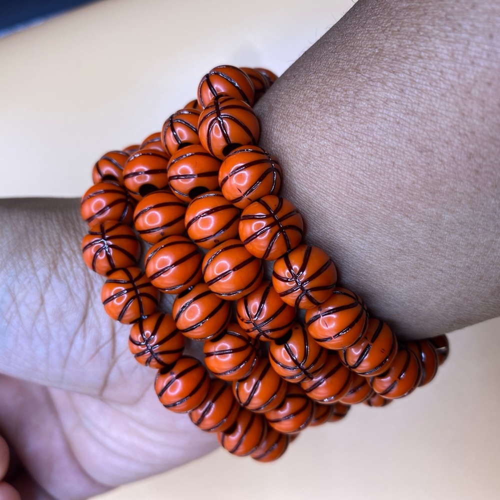 Basketball bracelets Handmade craft